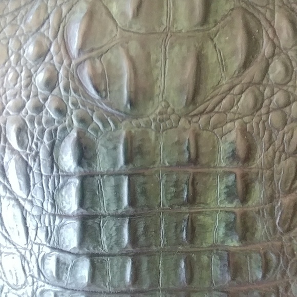 ALGO GREEN LEATHER BAG - Picture 2 of 8